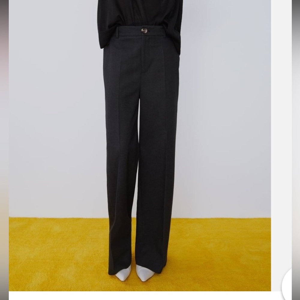 Zara Black Tailored Trousers